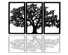 Charger l'image dans la galerie, Décoration Arbre de vie Tryptique - Art de fer - Wall art