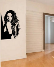 Charger l'image dans la galerie, Décoration murale d'art métal - PORTRAIT FEMME - Wall art - Made in FRANCE