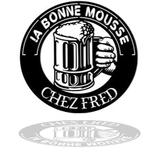 Charger l'image dans la galerie, Décoration murale d'art métal - Chope de bière personnalisable- Wall art- Made in France