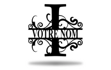 Charger l'image dans la galerie, Monogramme Initiale personnalisé grande taille"100-140" -Wall art - Made in FRANCE - JURA