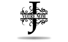 Charger l'image dans la galerie, Monogramme Initiale personnalisée taille moyenne"70-90" - Wall art - Made in FRANCE - JURA -