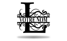 Charger l'image dans la galerie, Monogramme Initiale personnalisée taille moyenne"70-90" - Wall art - Made in FRANCE - JURA -