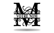 Charger l'image dans la galerie, Monogramme Initiale personnalisée taille moyenne"70-90" - Wall art - Made in FRANCE - JURA -