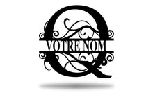 Charger l'image dans la galerie, Monogramme Initiale personnalisée taille moyenne"70-90" - Wall art - Made in FRANCE - JURA -
