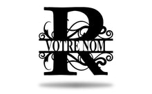 Charger l'image dans la galerie, Monogramme Initiale personnalisée taille moyenne"70-90" - Wall art - Made in FRANCE - JURA -