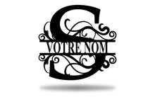 Charger l'image dans la galerie, Monogramme Initiale personnalisée taille moyenne"70-90" - Wall art - Made in FRANCE - JURA -
