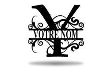 Charger l'image dans la galerie, Monogramme Initiale personnalisée taille moyenne"70-90" - Wall art - Made in FRANCE - JURA -