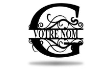 Charger l'image dans la galerie, Monogramme Initiale personnalisée taille moyenne"70-90" - Wall art - Made in FRANCE - JURA -