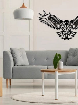 Décoration murale d'art métal - design - Haogare Animal - aigle - Wall art - Made in FRANCE