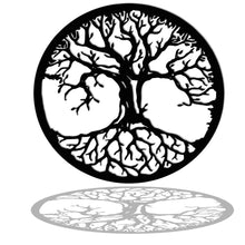 Charger l'image dans la galerie, Décoration murale d'art métal - Arbre de Vie "Chêne nu"- Wall art - Made in France