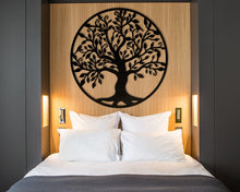 Charger l'image dans la galerie, Décoration murale d'art métal - Arbre de Vie"oiseaux" - Wall art- Made in France