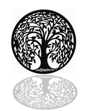 Charger l'image dans la galerie, Décoration murale d'art métal - Arbre de Vie "saule pleureur"- Wall art- Made in France