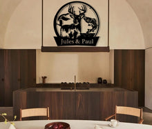 Charger l'image dans la galerie, Décoration murale métal - N°1 Chasse et Pêche - Personnalisable - Art de fer 39 - Wall art - Made in France