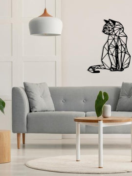 Décoration murale d'art métal - design - Haogare Animal - chat - Wall art - Made in FRANCE
