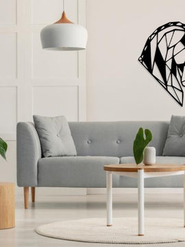 Décoration murale d'art métal - design - Haogare Animal - cheval - Wall art - Made in FRANCE