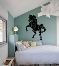 Charger l'image dans la galerie, Décoration murale métal - Cheval cabré - Artdefer39-Wall art- Made in France