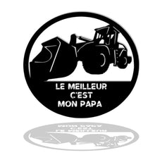 Charger l'image dans la galerie, Décoration murale métal- Conducteur d'engins N°2 -Personnalisable-Artdefer39-Wall art- Made in France