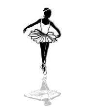 Charger l'image dans la galerie, Décoration murale d'art métal - Ballerine danseuse - Wall art - Made in FRANCE