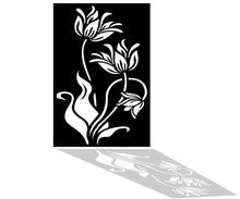 Charger l'image dans la galerie, Décoration murale d'art métal - floral coquelicot - Wall art - Made in FRANCE