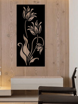 Décoration murale d'art métal - floral coquelicot - Wall art - Made in FRANCE