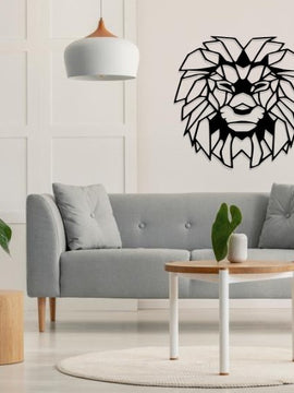 Décoration murale d'art métal - design - Haogare Animal - lion - Wall art - Made in FRANCE