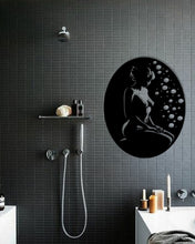 Charger l'image dans la galerie, Décoration murale d'art métal - Portrait femme nue - Wall art - Made in FRANCE