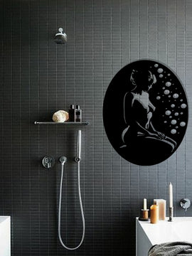 Décoration murale d'art métal - Portrait femme nue - Wall art - Made in FRANCE