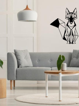 Décoration murale d'art métal - design - Haogare Animal - renard - Wall art - Made in FRANCE