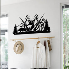 Charger l'image dans la galerie, Scène de chasse carabines-Wall art, Made in France, Jura (39)
