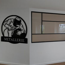 Charger l'image dans la galerie, Décoration murale d'art métal - Metallier - Personnalisable - Wall art- Made in France