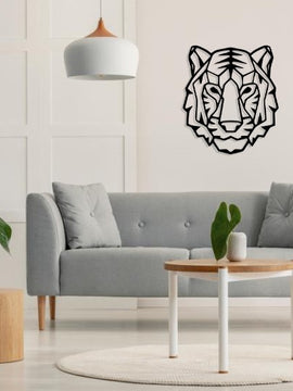 Décoration murale d'art métal - design - Haogare Animal - tigre - Wall art - Made in FRANCE