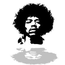 Charger l&#39;image dans la galerie, Décoration murale d&#39;art Métallique - Inspiration Jimi Hendrix- Wall art - Made in FRANCE-
